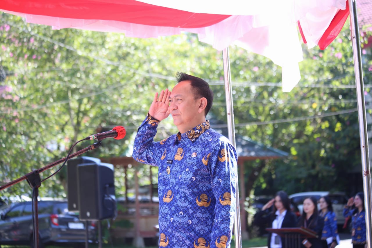 Pasca Liburan Idulfitri, Pemkot Tomohon Laksanakan Apel Korpri