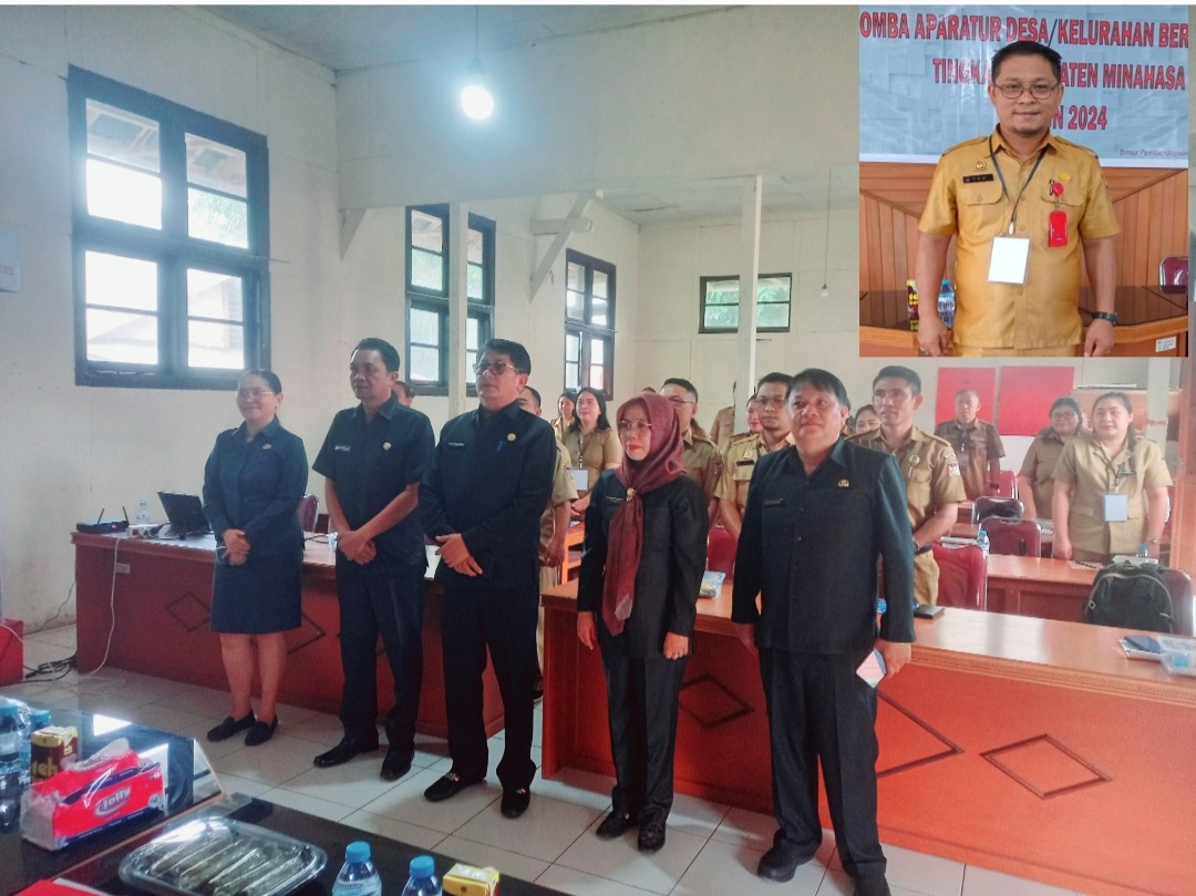 Diutus Wakili Kecamatan Remboken, Sekdes Talikuran Victor Ikuti Lomba Perangkat Desa Berprestasi se-Minahasa