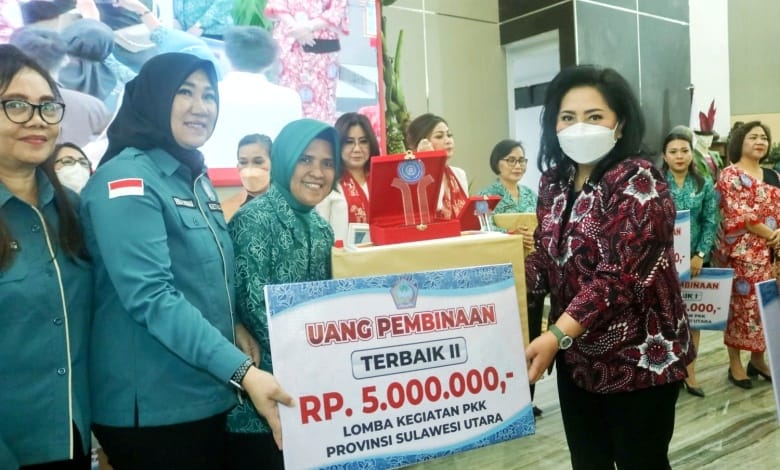 TP-PKK Boltim Raih Tiga Penghargaan Tingkat Provinsi 