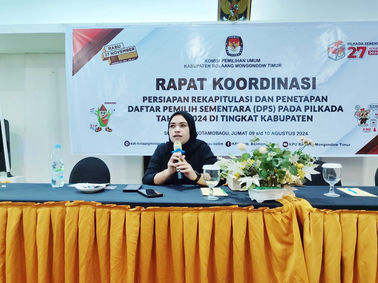 Apresiasi Kinerja Pantarlih, PPS dan PPK, KPU Boltim Sampaikan Terima Kasih 