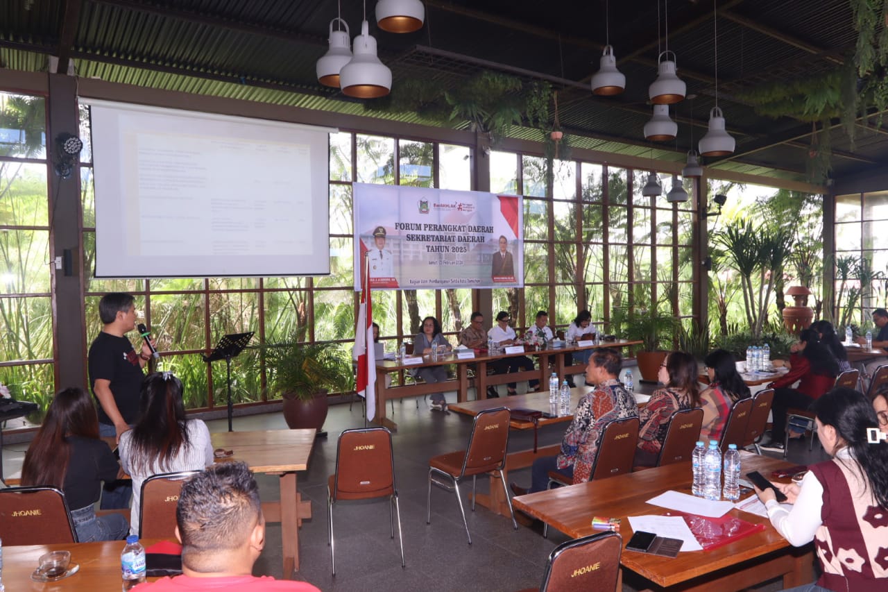 Selaraskan Program 2025, Setda Tomohon Gelar Forum Perangkat Daerah
