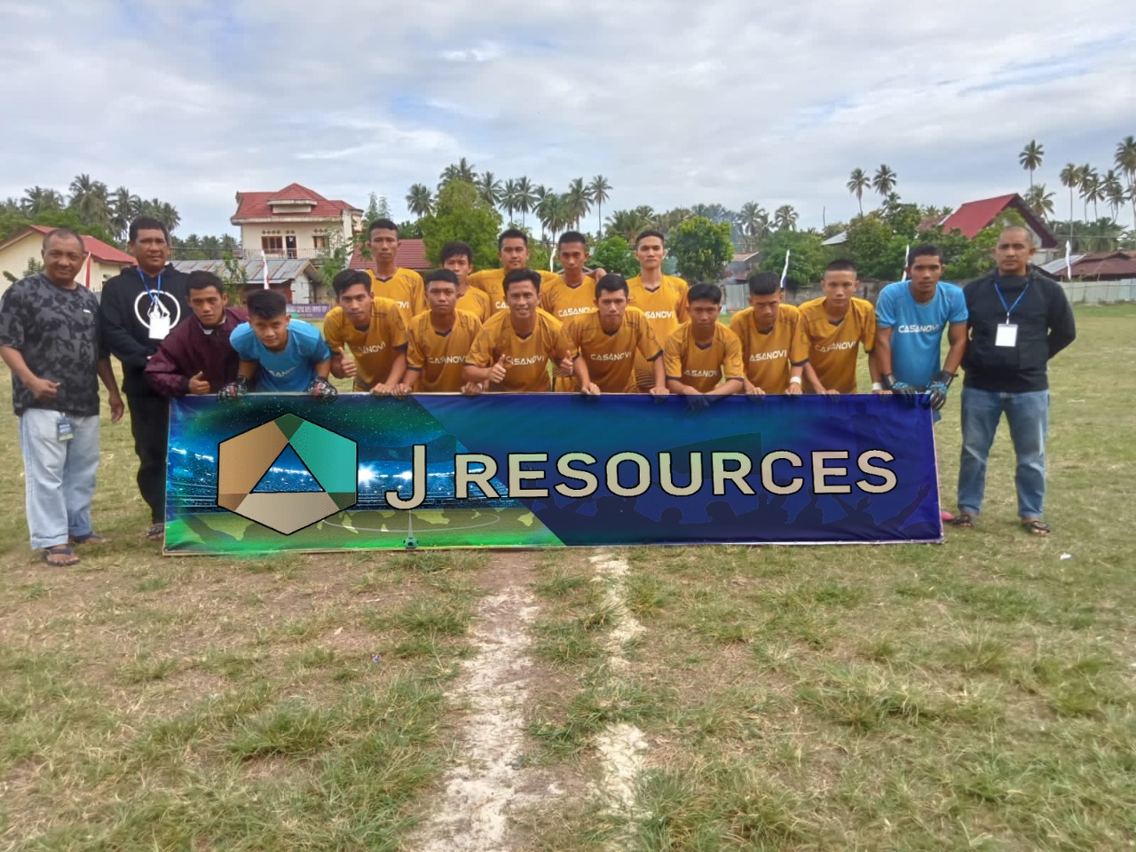 Support Tim Sepak Bola U-21 Boltim, PT ASA Berikan Bantuan Puluhan Juta 