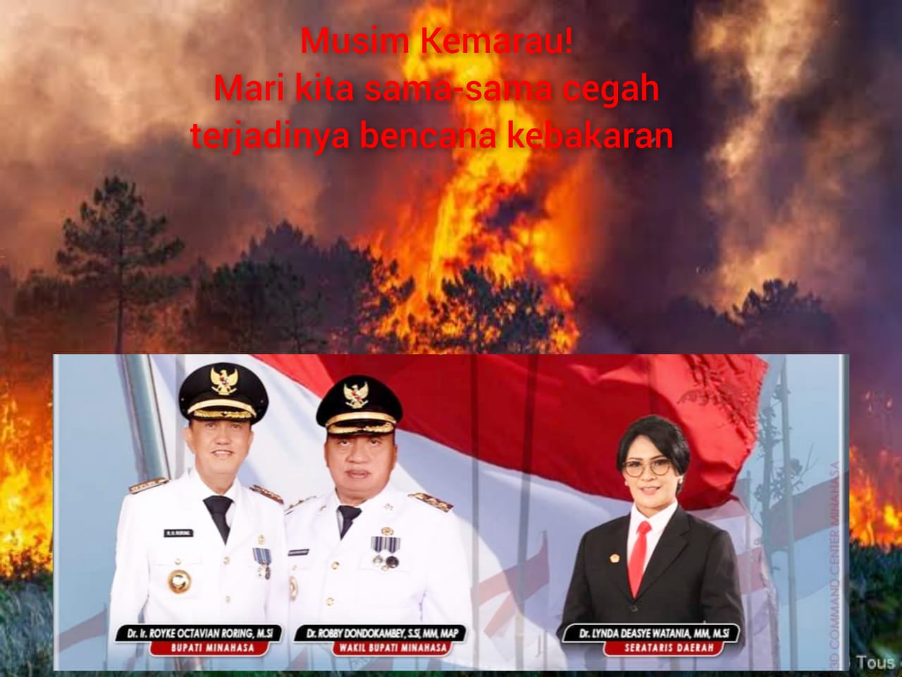 Pemkab Minahasa Imbau Warga Waspada Musim Kemarau