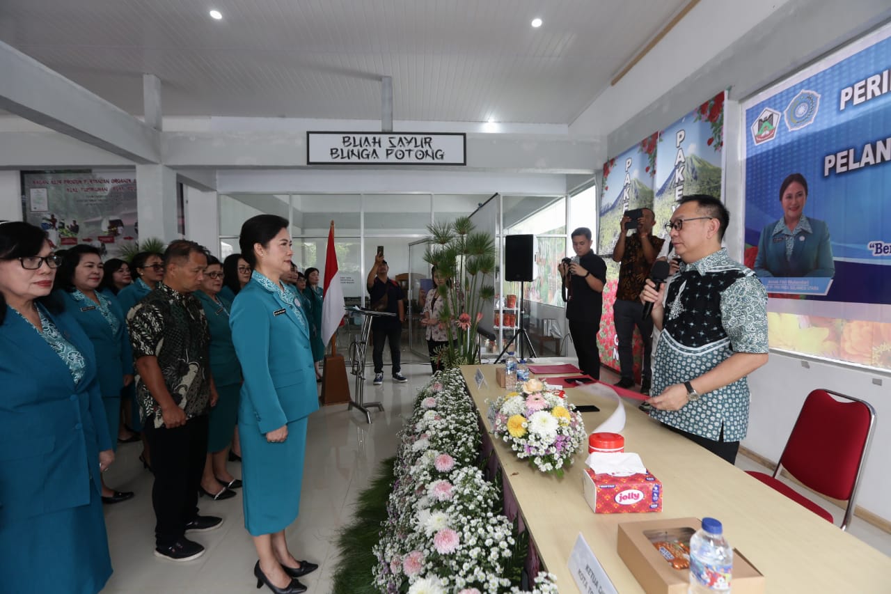 Pengurus TP-PKK Tomohon 2025-2030 Dilantik