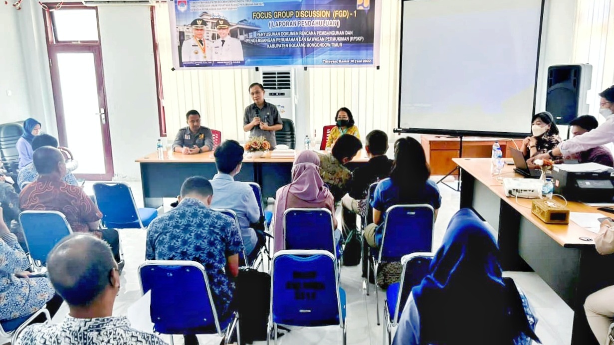 Gelar FGD, Pemkab Boltim Bahas RP3KP