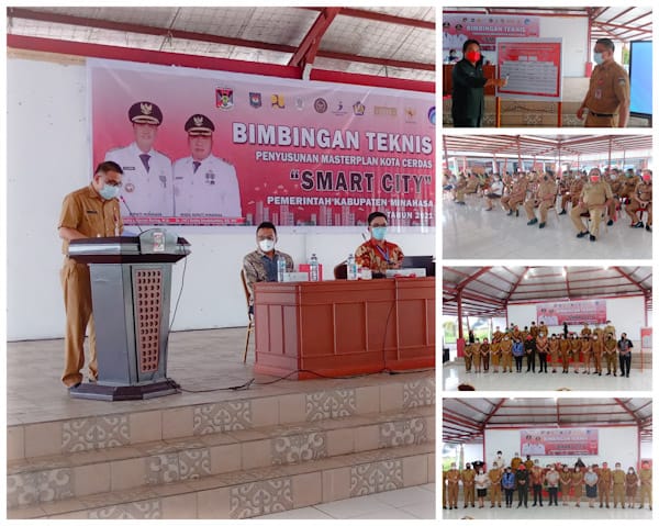 Bimtek Penyusunan Master Plan Smart City Minahasa Tahap 4 Ditutup