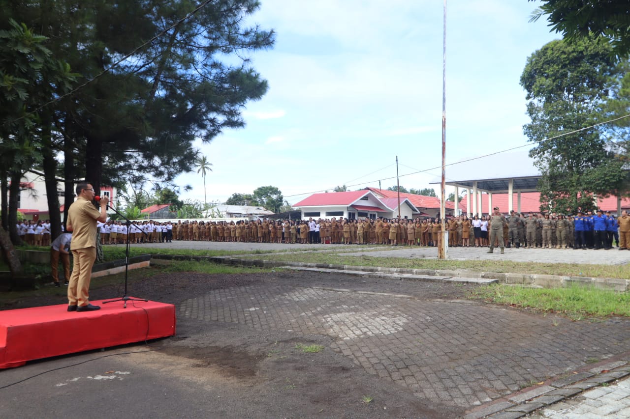 Apel Kerja Awal Maret Pemkot Tomohon