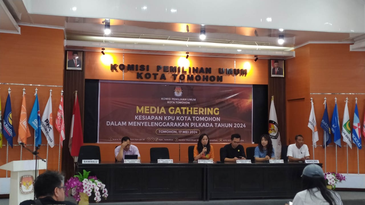 KPU Tomohon Gelar Media Gathering, Pijoh: Kami Pasti Transparan