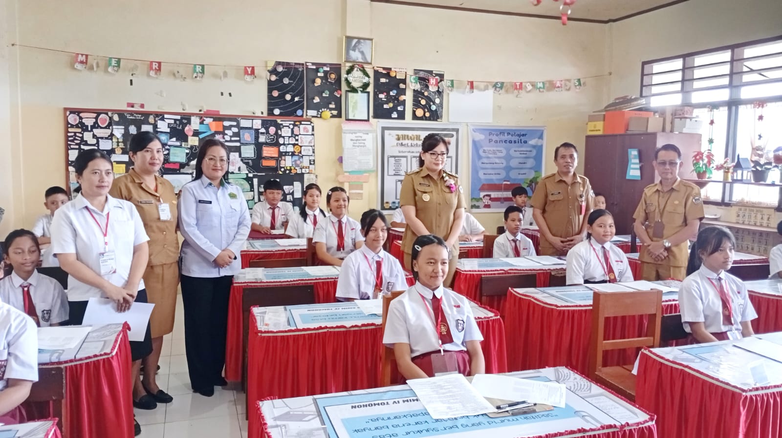 Wawali Sendy Semangati Siswa SD Hadapi UAS