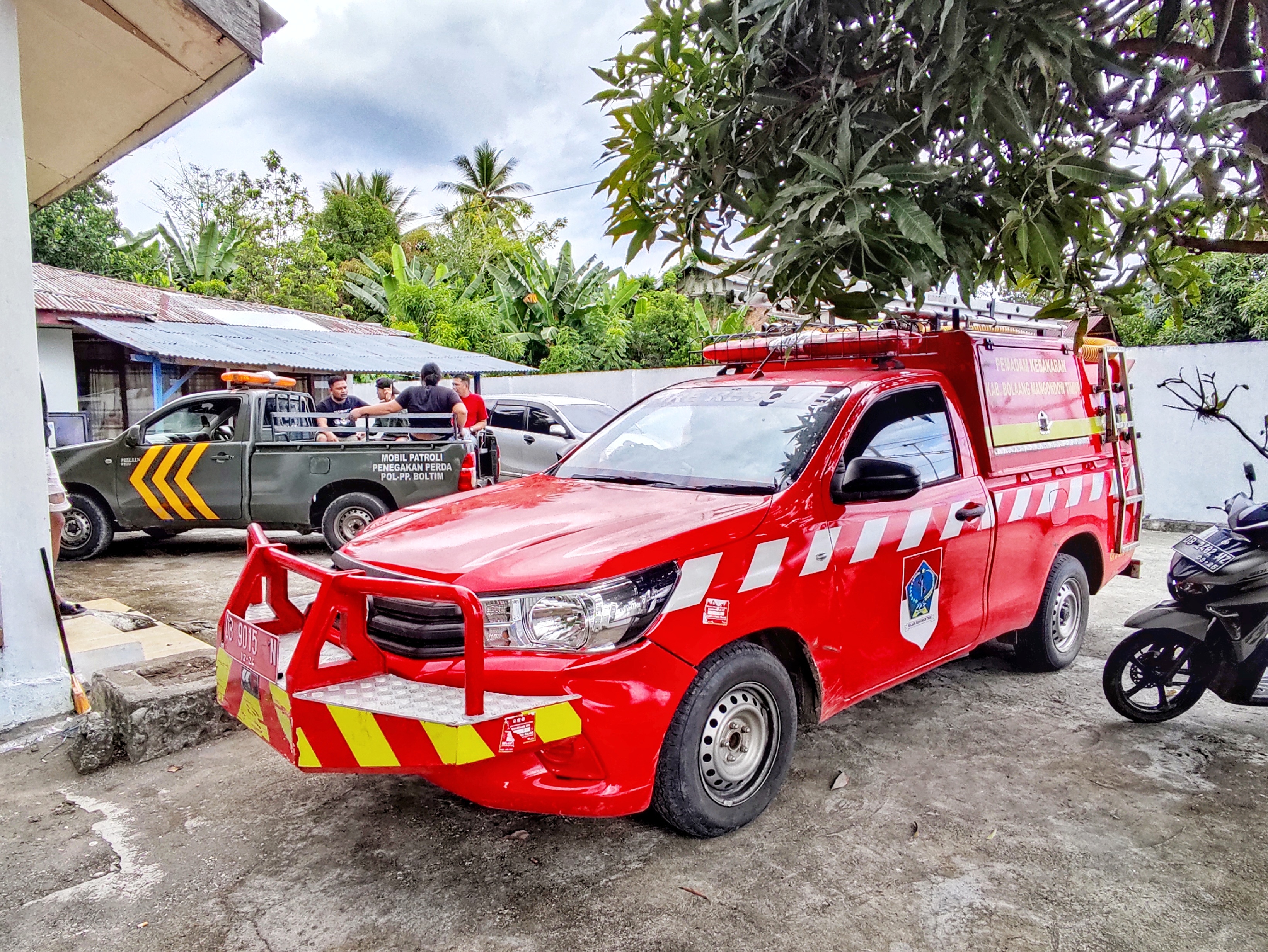 Bupati Sachrul Tempatkan Mobil Damkar di Kecamatan Kotabunan