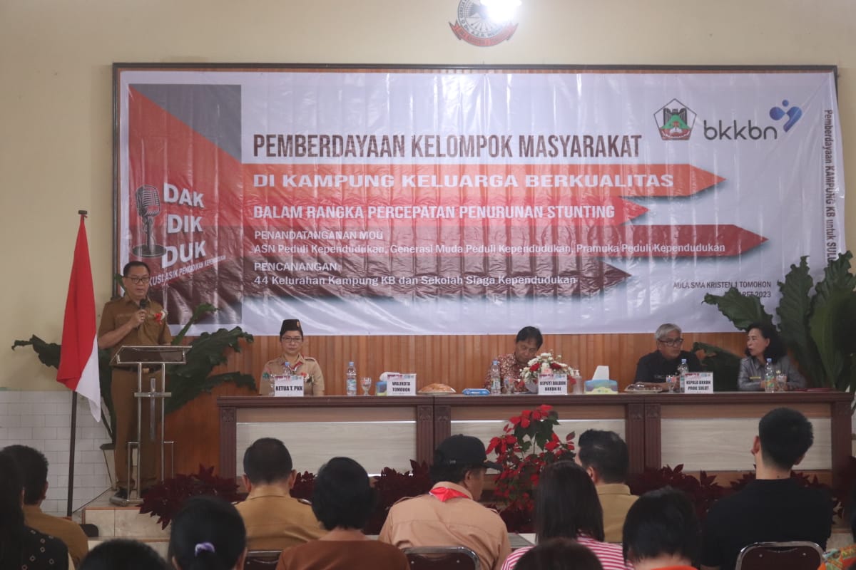 Capaian Prevalensi Stunting Tomohon Lampaui Target Nasional