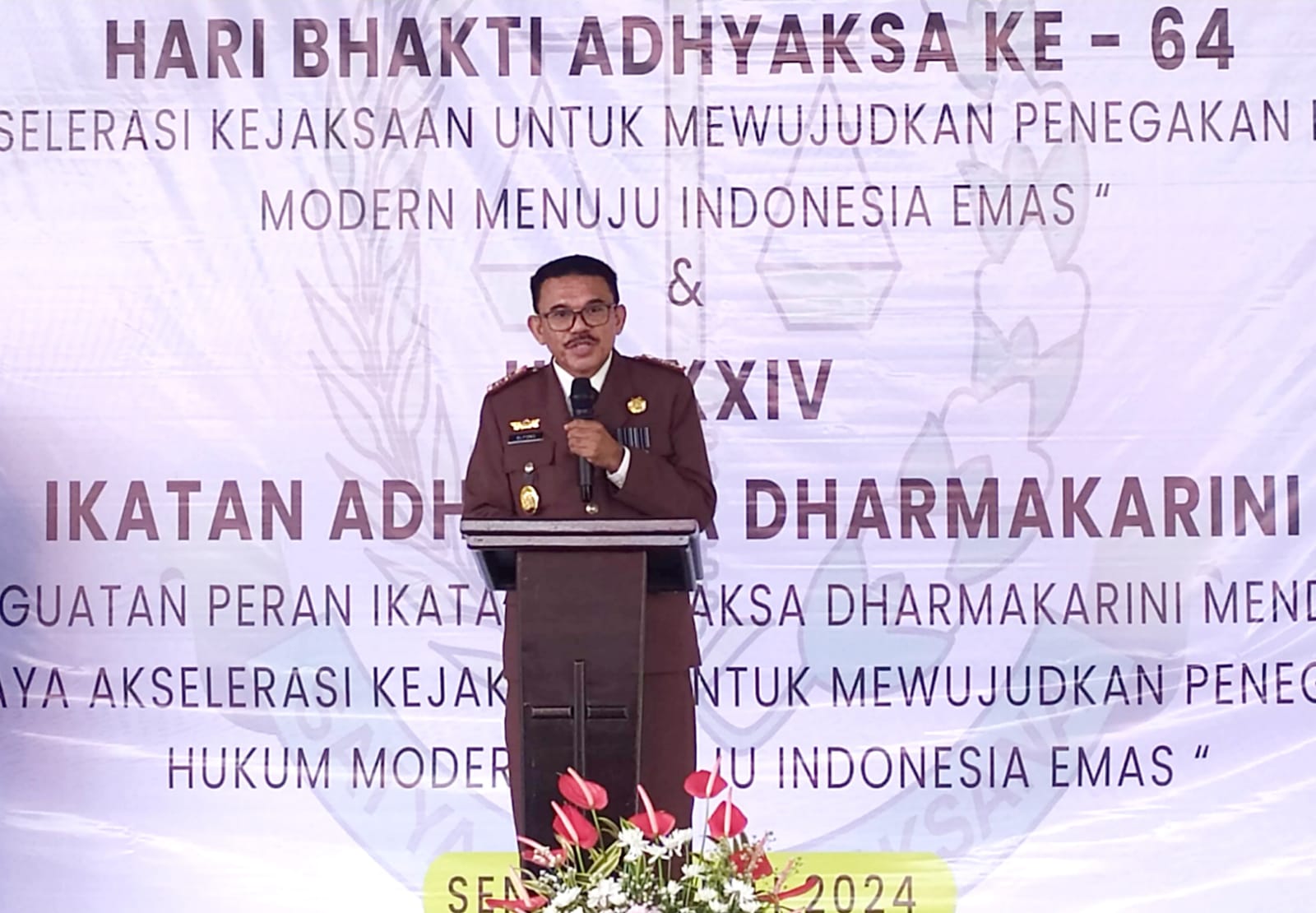 Hari Bhakti Adhyaksa ke-64 Momentum Introspeksi Jajaran Kejari Tomohon