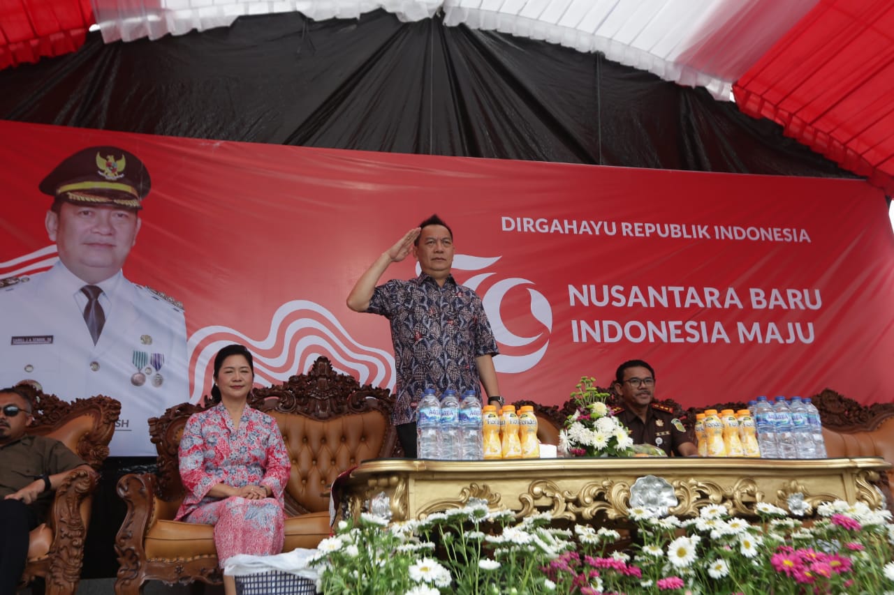 Diikuti 91 Peserta, Pawai Pembangunan Tomohon 2024 Sukses