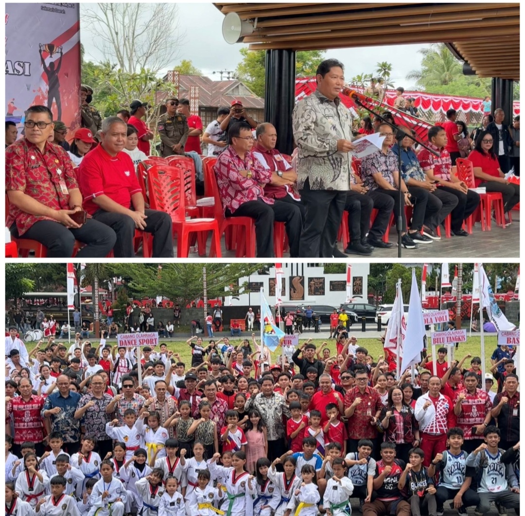 Dibuka Pj Bupati Jemmy Kumendong, Ribuan Pelajar di Minahasa Ikuti POPDA Tahun 2024