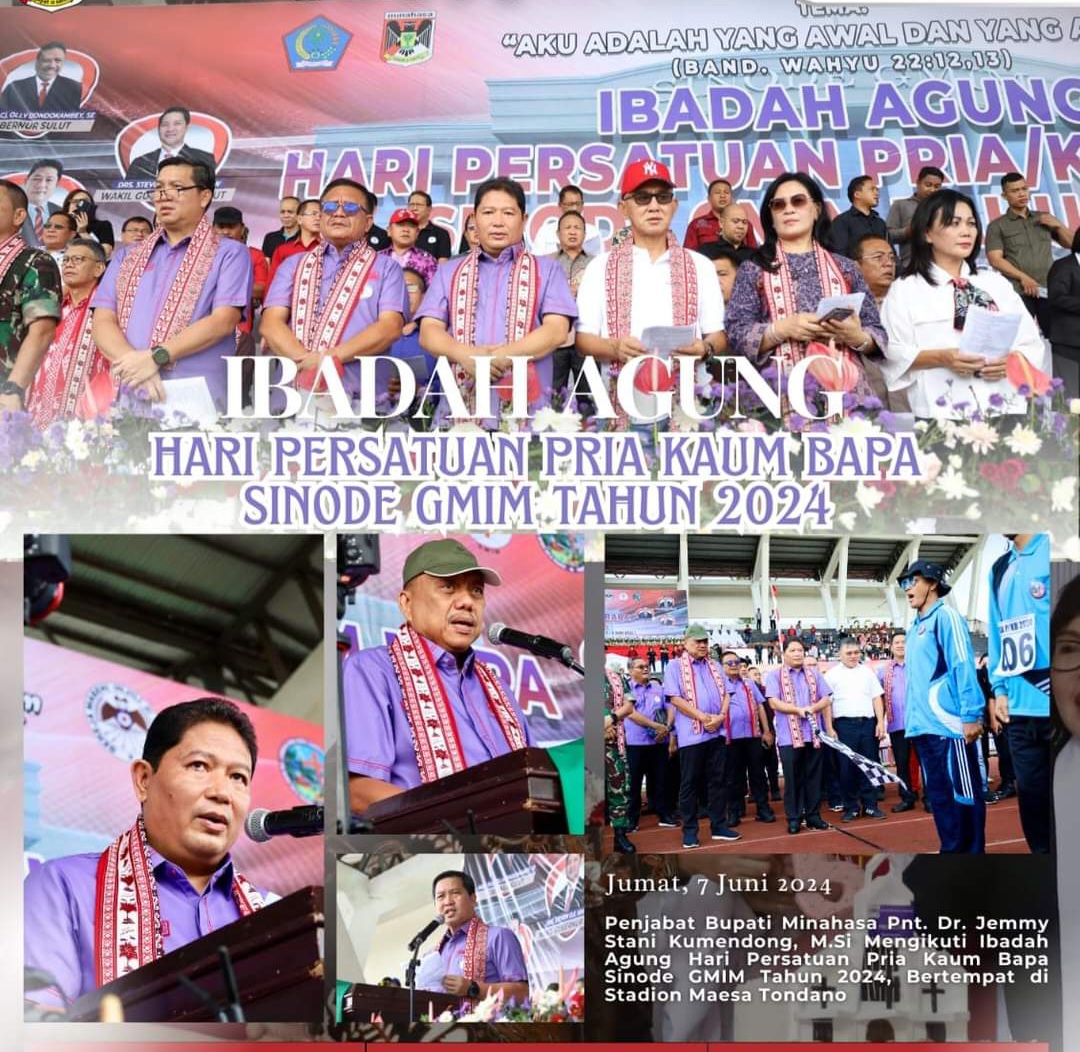 Jadi Tuan Rumah, Pelaksanaan Hapsa P/KB GMIM di Stadion Maesa Tondano Berjalan Lancar dan Sukses