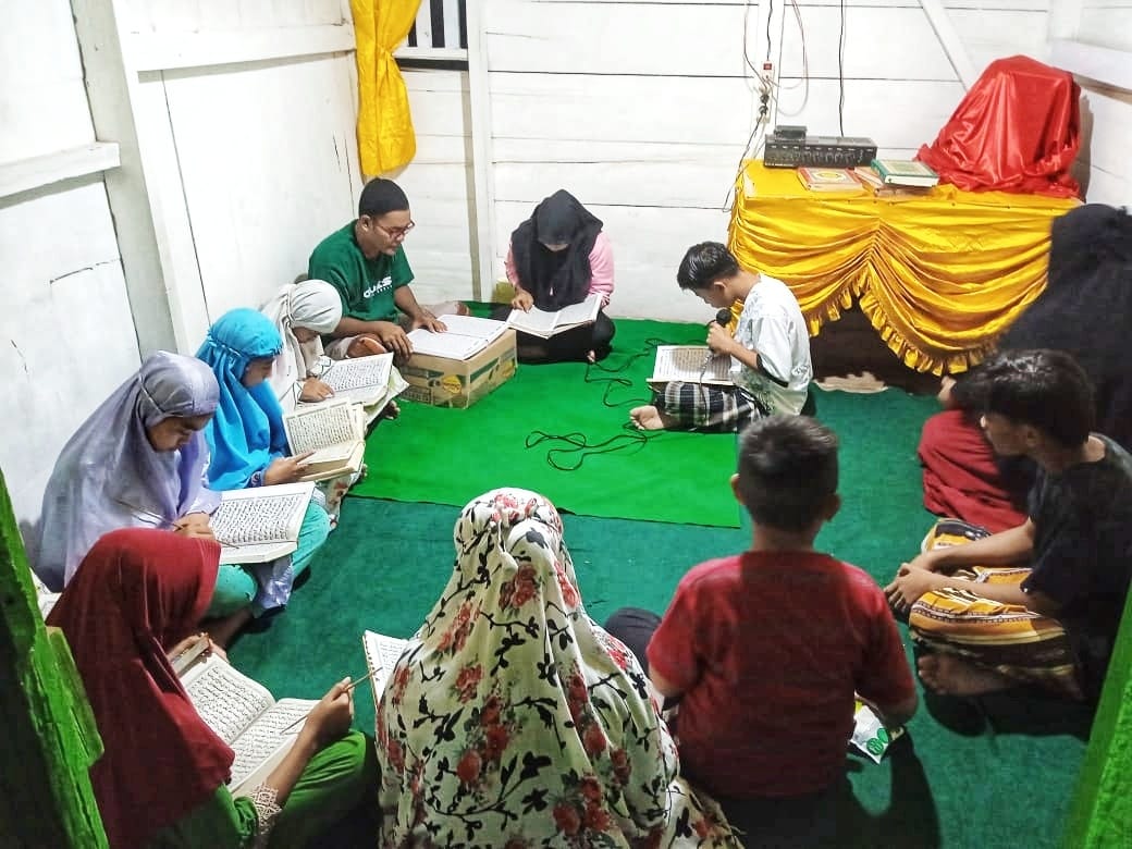 Tingkatkan Bacaan Alquran, Remaja Masjid Bulawan Gelar Tadarus