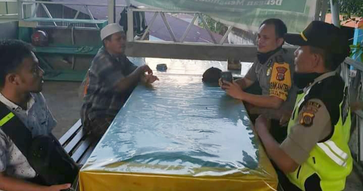 Jelang Hari Raya, Polsek Wenang Imbau Jangan Mudik