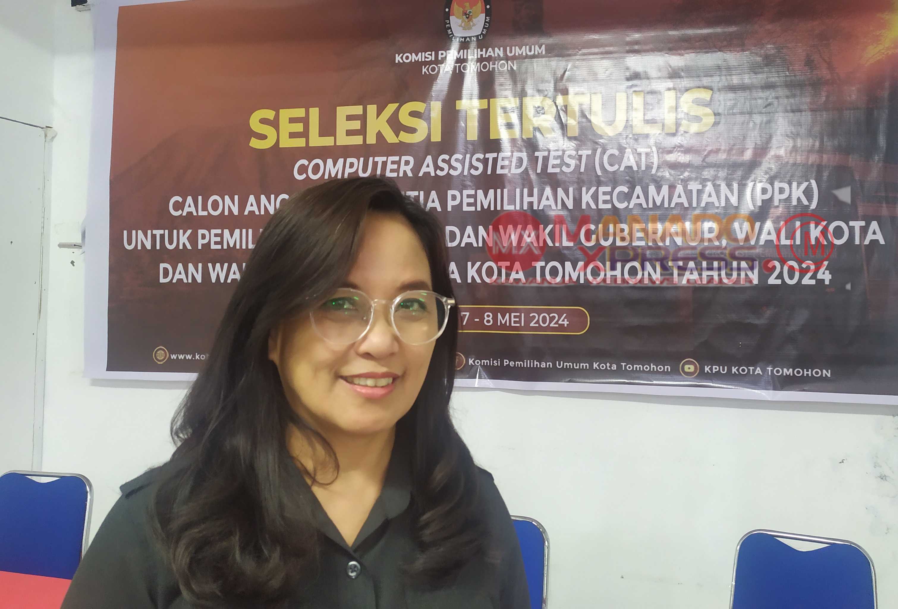 KPU Tomohon Gelar Seleksi CAT Calon PPK 2024 