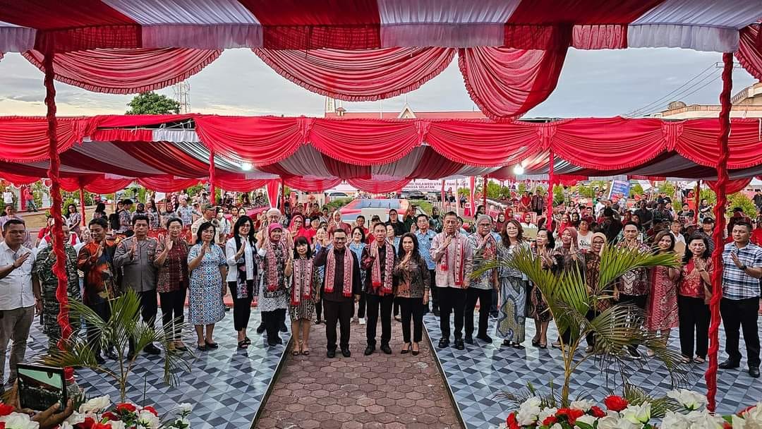 Sekda Lynda Watania Hadiri Harganas ke 30 Tingkat Provinsi di Amurang