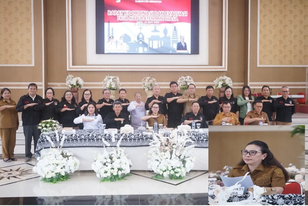 Wabup VaSung Pimpin Rakorev FKUB Minahasa di GPdI Imanuel Tondano