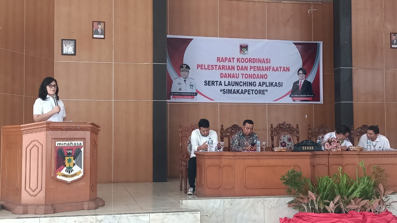 Sekda Minahasa Launching Aplikasi Simakapetore 