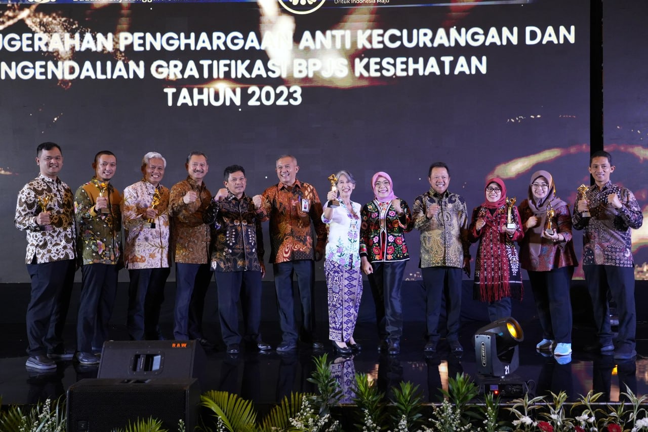 Tanamkan Budaya Anti Korupsi dan Anti Gratifikasi, BPJS Kesehatan Berikan Penghargaan ke Sejumlah Tim PK-JKN 