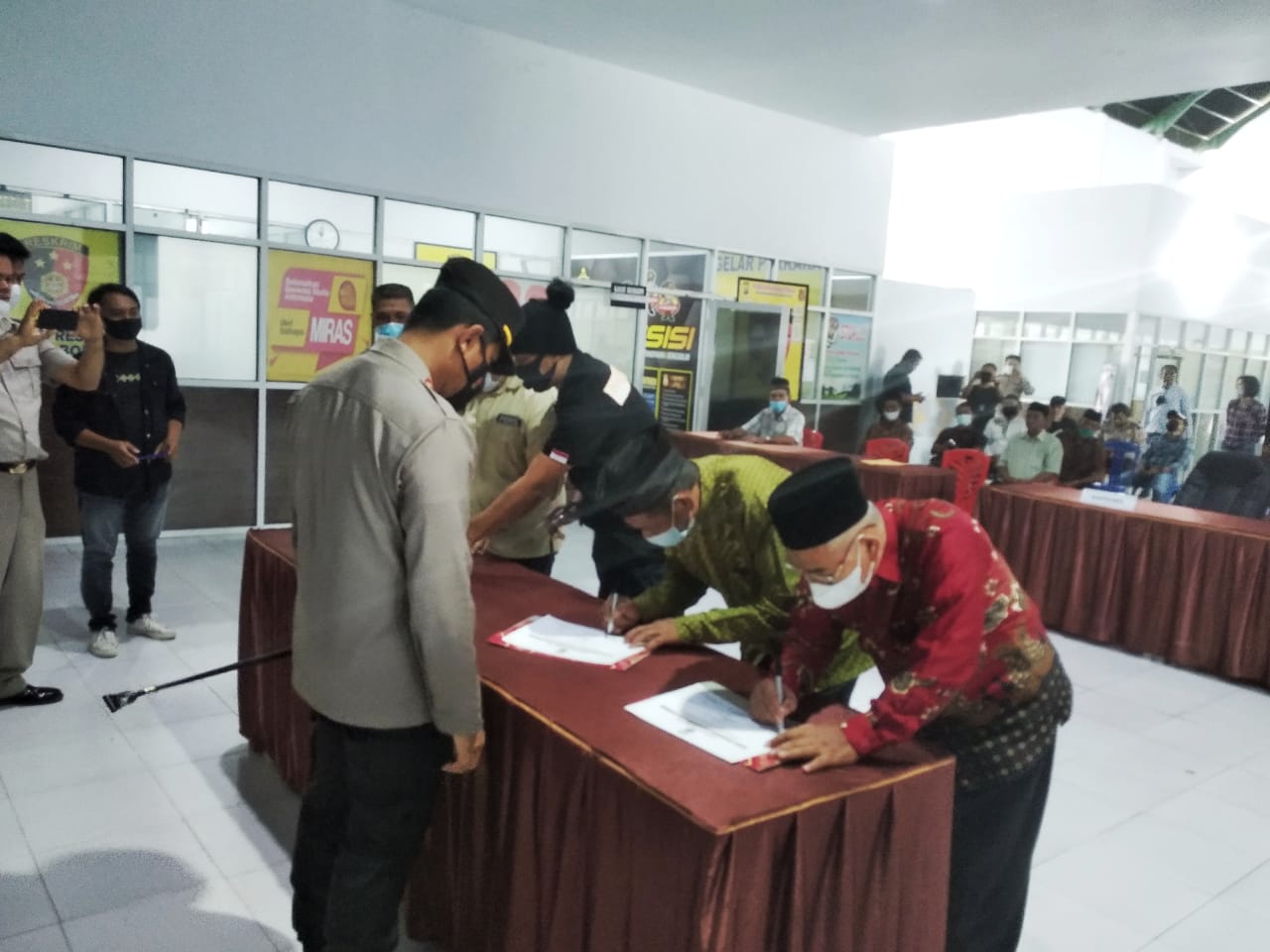 Polres Boltim Bersama LSM, Pers dan Tokmas Komit Wujudkan Zona Pembangunan Integritas 