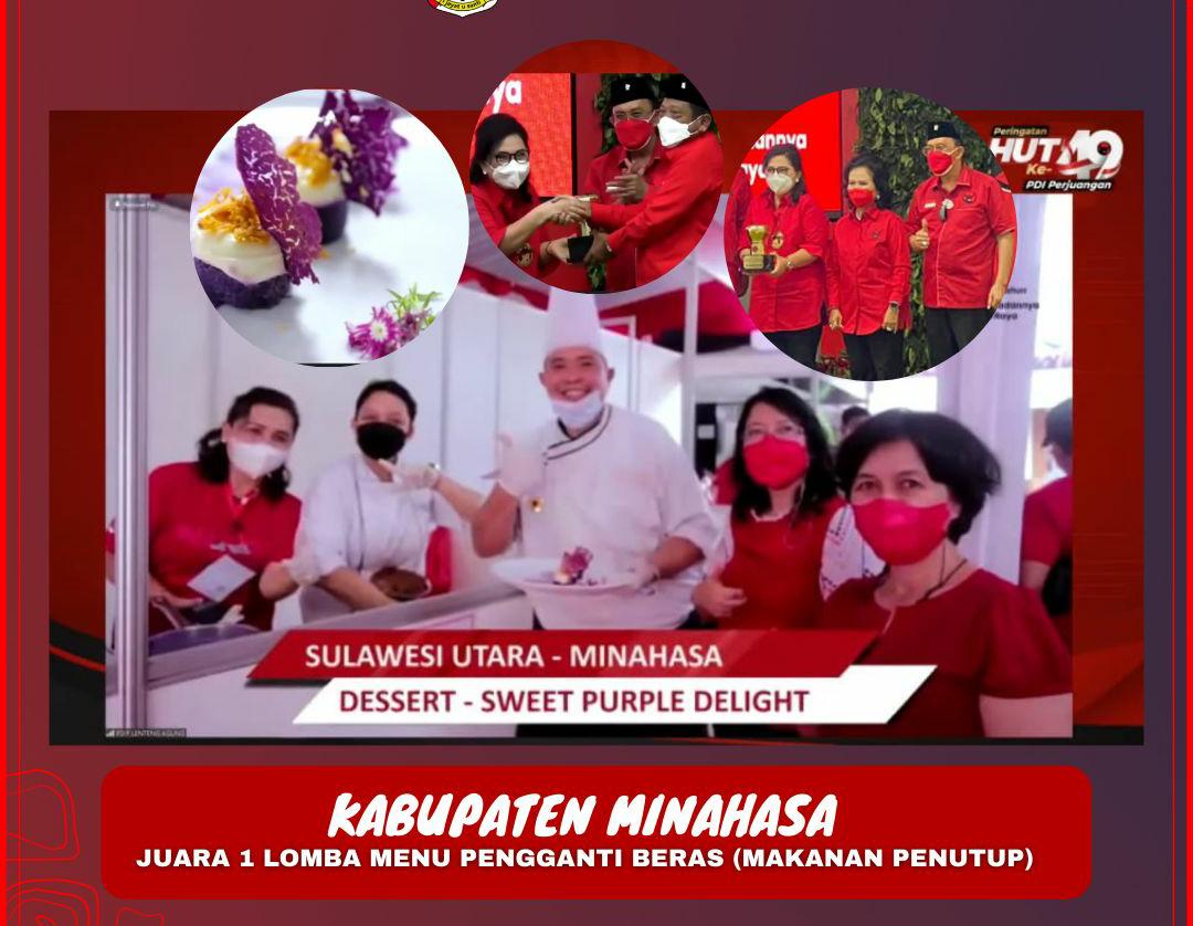 Kabupaten Minahasa Juara di HUT PDI-P