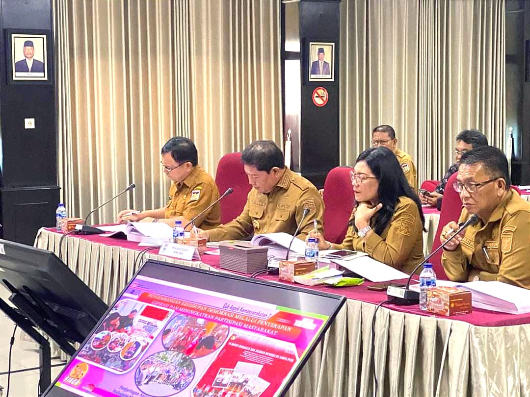 Kemendagri Lakukan Evaluasi Kinerja Penjabat Bupati Jemmy Kumendong