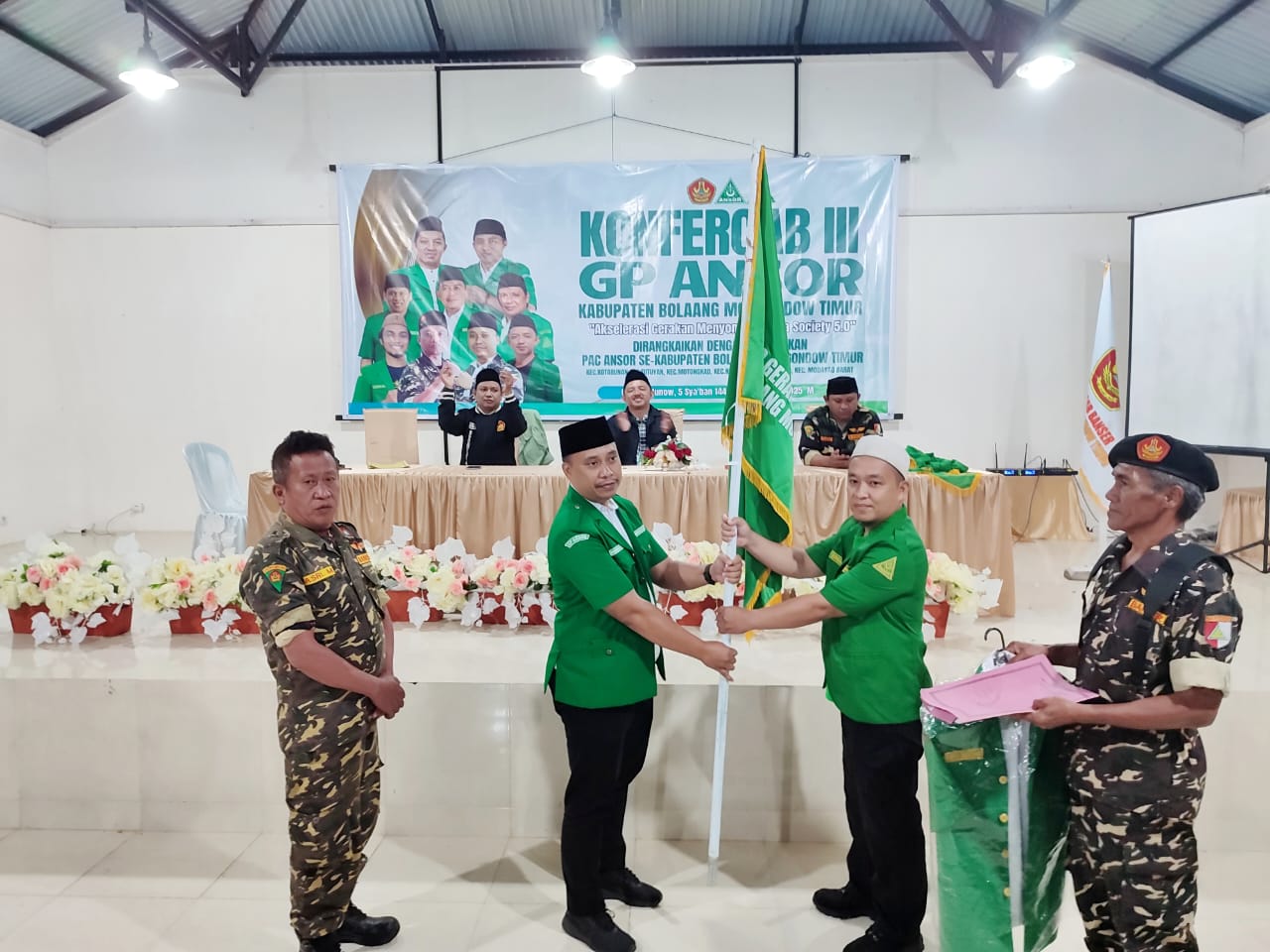 Kepemimpinan GP Ansor Boltim Bergeser, Saipul Amrin Terpilih sebagai Ketua 