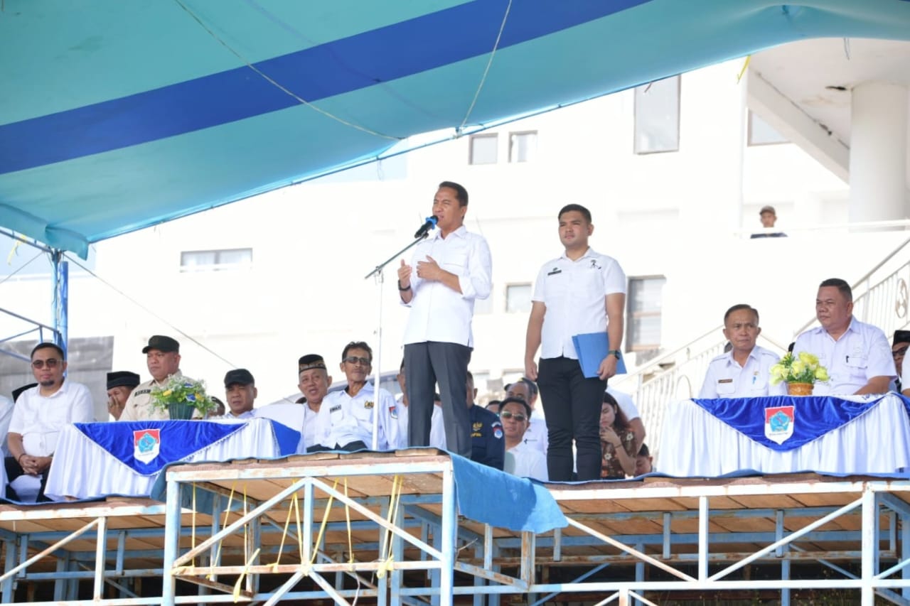 Pimpin Apel Kerja Perdana 2024, Bupati Sachrul Bakar Semangat ASN 