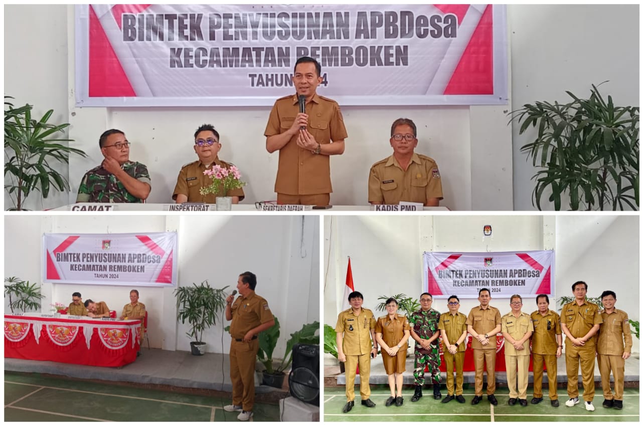 Pemdes Talikuran Ikuti Bimtek Penyusunan APBDes 2024