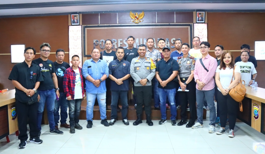 Kapolres Minahasa Ketut Suryana Gelar Press Release Akhir Tahun 2023