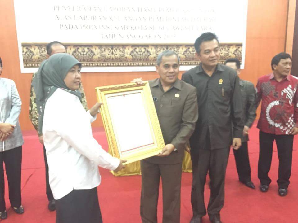 JWS terima opini WTP dari BPK